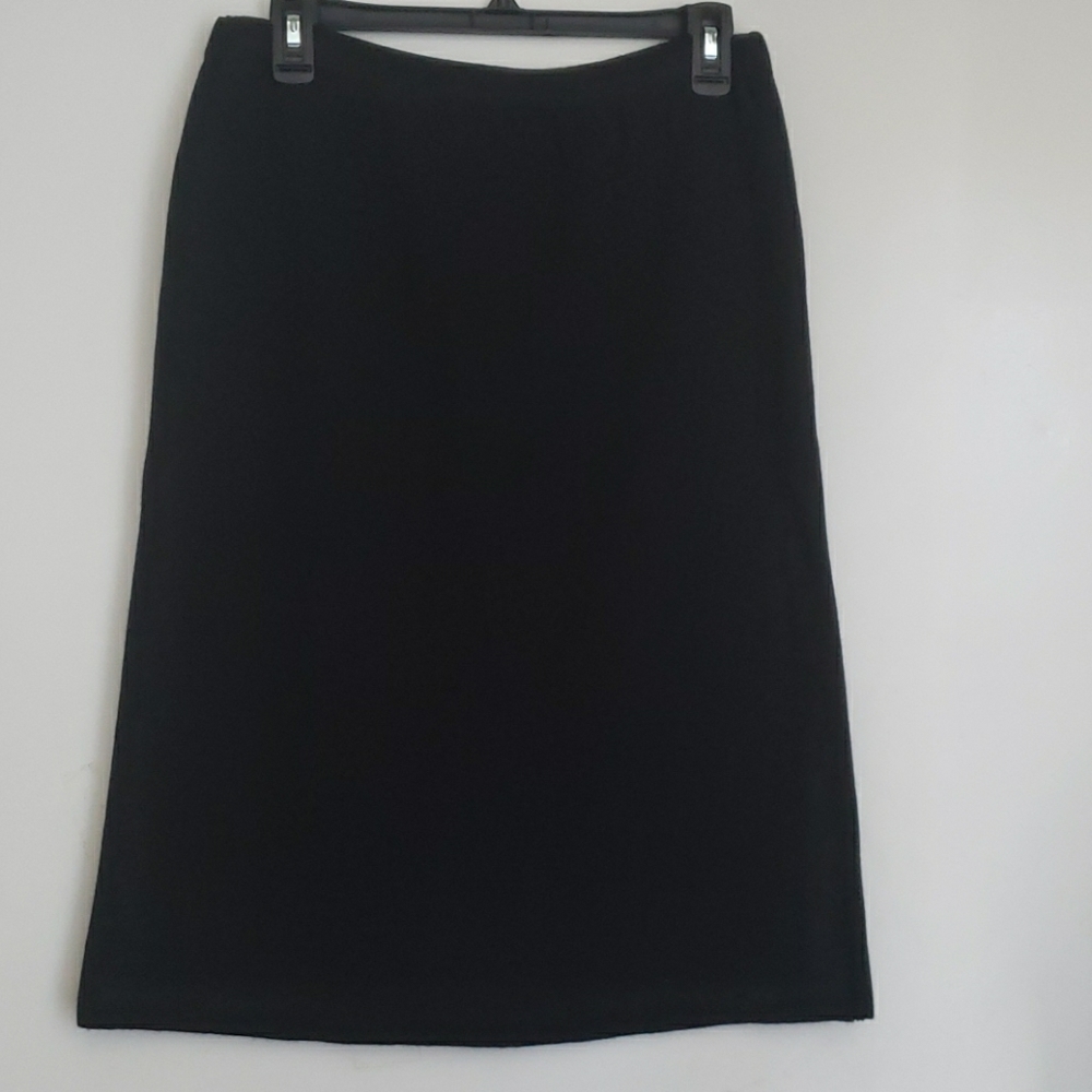Pencil Midi Black Skirt Size M